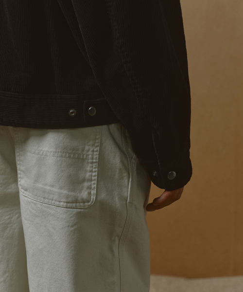 MUSINSA STANDARD（ムシンサスタンダード）の「8W コーデュロイワークジャケット [ブラック]（ブルゾン・メンズ・その他・X-LARGE/XX-LARGE/MEDIUM/LARGE）」の8枚目の写真