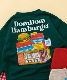 apres les cours（アプレレクール）の「WEB限定ドムドムハンバーガー 3柄トレーナー（スウェット・キッズ）」