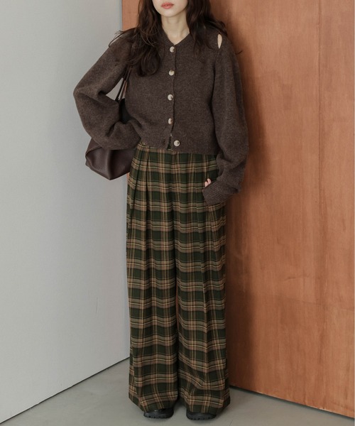 AMELY(エミリー)の「マルチウェイニットアンサンブル(アンサンブル・レディース・ダークブラウン/ベージュ/ブラック/グレー・フリー)」の17枚目の写真