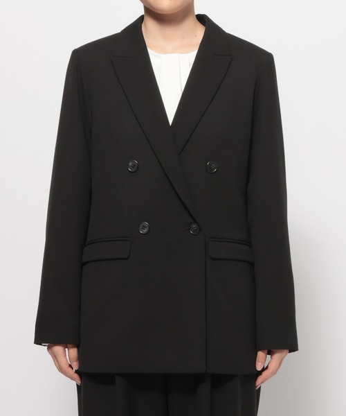 LOWRYS FARM(ローリーズファーム)の「daymeダブルジャケット 628091(テーラードジャケット・レディース・ブラック/ネイビー・MEDIUM/LARGE)」の15枚目の写真