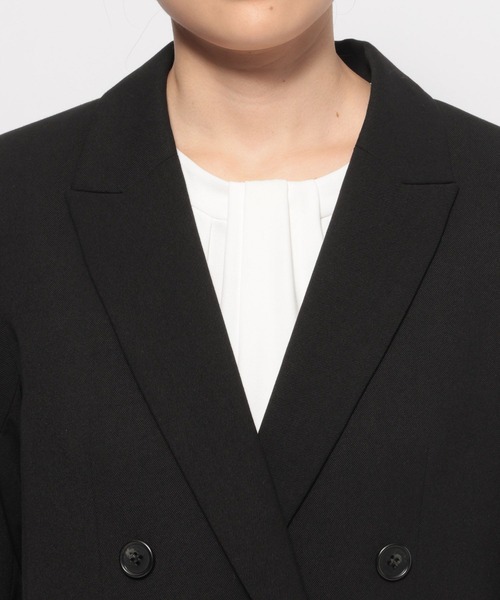 LOWRYS FARM(ローリーズファーム)の「daymeダブルジャケット 628091(テーラードジャケット・レディース・ブラック/ネイビー・MEDIUM/LARGE)」の18枚目の写真