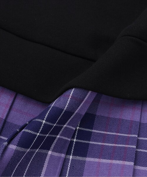 セール】チェックレイヤード風ワンピース（ワンピース）｜ANNA SUI