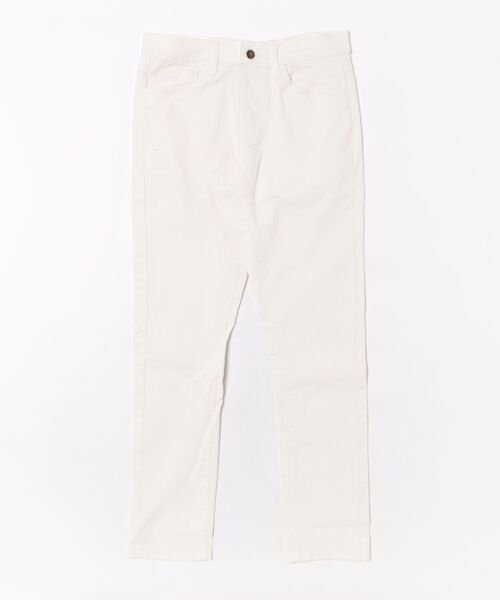 MARAI(マーライ)の「デニムスキニーパンツ(デニムパンツ・レディース・ホワイト/ネイビー/ブルー/ワンウォッシュ・L/3L/4L/LL/M)」の2枚目の写真