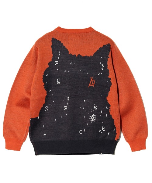 ゴースローキャラバン(GOSLOWCARAVAN)笑う柴犬 IMPACT ジャガードニットセーター 356105 GRY(Me… 笑う柴犬 IMPACT ジャガードニットセーター（ニット/セーター）｜go