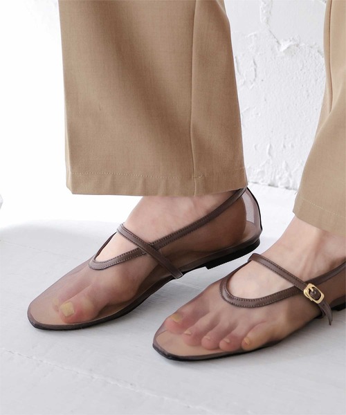 titivate（ティティベイト）の「シアーメリージェーン（バレエシューズ・レディース・ブラック/ブラック系その他/レッド/ブラウン・XL/L/M/S）」の3枚目の写真