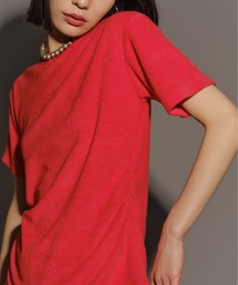 yae | Waist tuck pile T-shirt / ウエストタックパイルティーシャツ(Tシャツ/カットソー)
