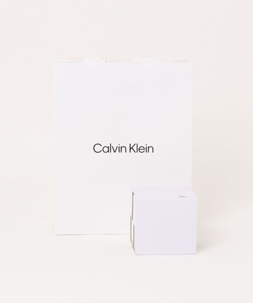 Calvin Klein(カルバン・クライン)の「【CalvinKlein】 カルバンクライン CK GEOMETRIC ピアス(ピアス(片耳用)・レディース・シルバー・FREE)」の4枚目の写真