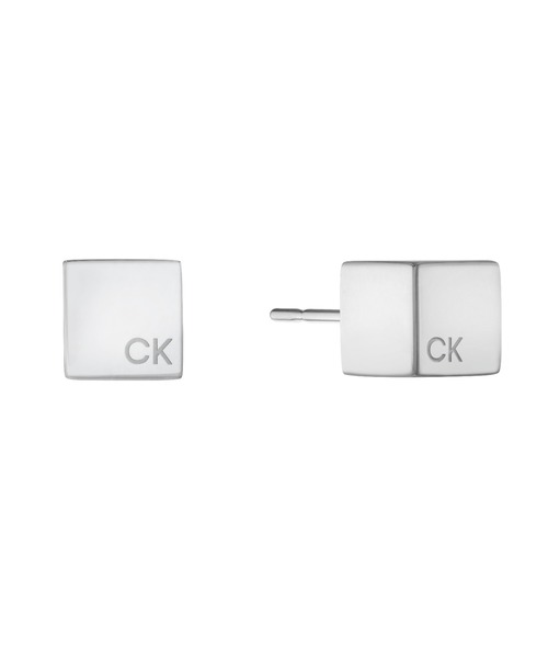 Calvin Klein(カルバン・クライン)の「【CalvinKlein】 カルバンクライン CK GEOMETRIC ピアス(ピアス(片耳用)・レディース・シルバー・FREE)」の1枚目の写真