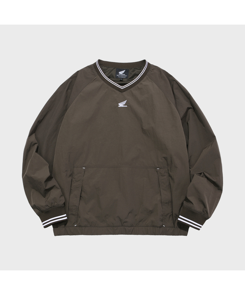 PHYPS MOTORCYCLE(フィップスモーターサイクル)の「Basic nylon Pocket Long Sleeve Brown(Tシャツ/カットソー・レディース・その他・SMALL/MEDIUM/LARGE/X-LARGE)」の1枚目の写真