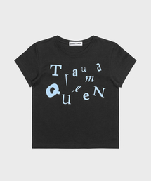 SP コラージュ クロップ 半袖Tシャツ ブラック
