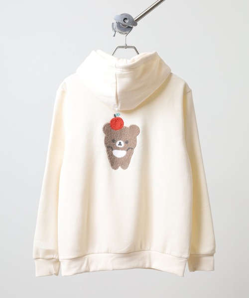FUNALIVE(ファンアライブ)の「Rilakkuma 裏起毛プルパーカー(パーカー・レディース・ライトブルー/スモークピンク/ブラウン/オートミール・S/L/M)」の22枚目の写真