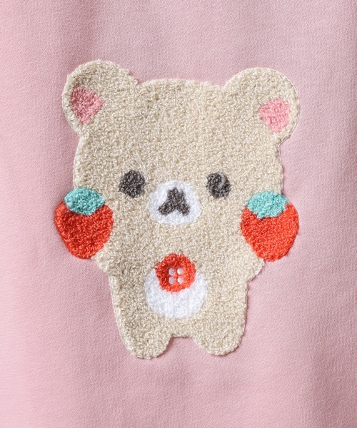 FUNALIVE(ファンアライブ)の「Rilakkuma 裏起毛プルパーカー(パーカー・レディース・ライトブルー/スモークピンク/ブラウン/オートミール・S/L/M)」の16枚目の写真