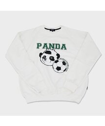 panda world soccer club original crewneck (white)