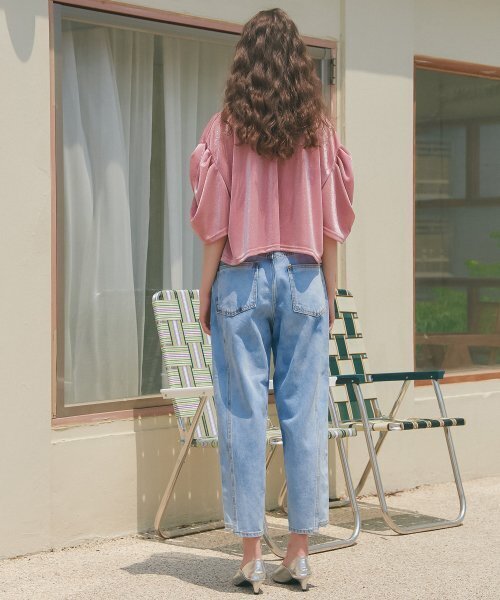 UNKNOWN PLANET(アンノウンプラネット)の「UP-233 ウォッシングボーイフィットパンツ(デニムパンツ・レディース・その他・LARGE/MEDIUM/SMALL)」の3枚目の写真