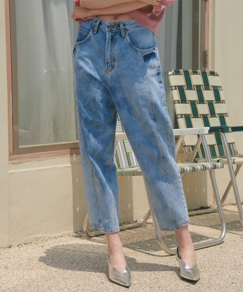 UNKNOWN PLANET(アンノウンプラネット)の「UP-233 ウォッシングボーイフィットパンツ(デニムパンツ・レディース・その他・LARGE/MEDIUM/SMALL)」の6枚目の写真