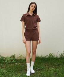 CONCHWEAR（コンチウェア）の「テニステリーバンディングショーツ（ブラウン）（その他パンツ）」