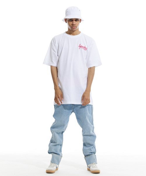 CREAM SODA LAB(クリームソーダラボ)の「バスケットボールレッスン.1 半袖Tシャツ ホワイト ピンク(Tシャツ/カットソー・レディース・その他・LARGE/MEDIUM/X-LARGE/XX-LARGE)」の7枚目の写真