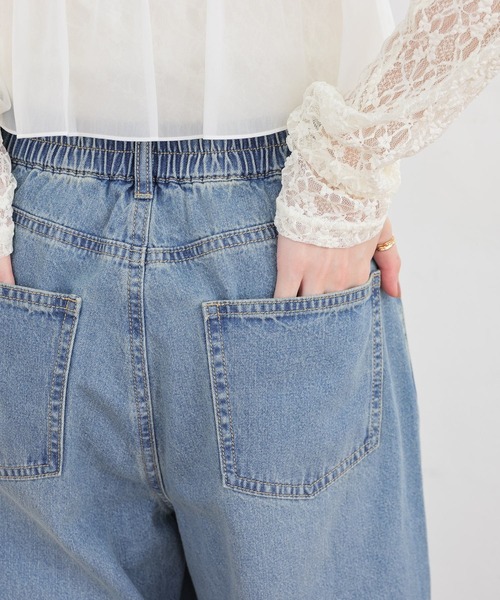 Honeys（ハニーズ）の「ラインストーン付パンツ（デニムパンツ・レディース・ブルー系その他/グレー・L/LL/M/S/SS）」の21枚目の写真