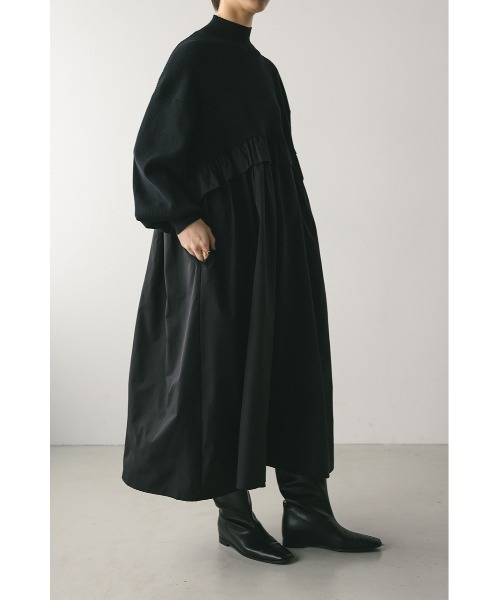 スタイルミキサー（STYLEMIXER）/バックストリングコンビネーションワンピース セール】バックストリングコンビネーションワンピース（ワンピース