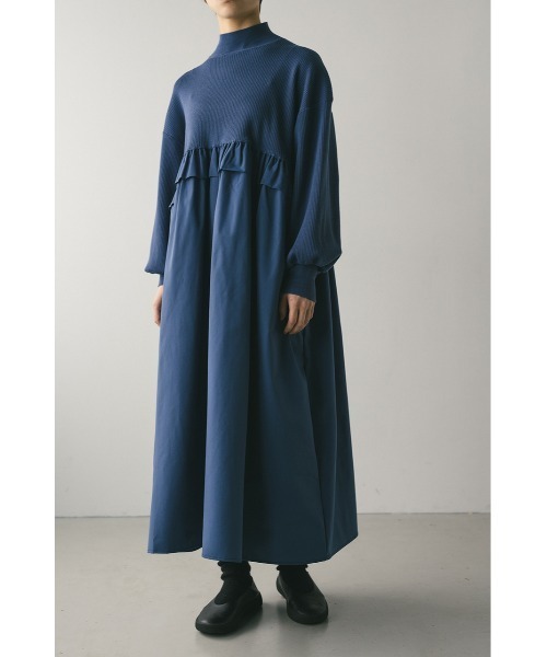 セール】バックストリングコンビネーションワンピース（ワンピース