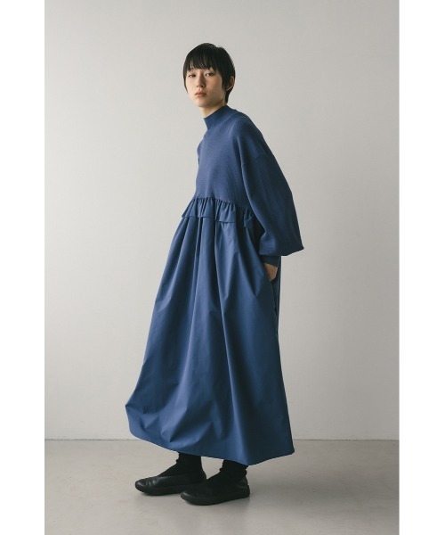 セール】バックストリングコンビネーションワンピース（ワンピース