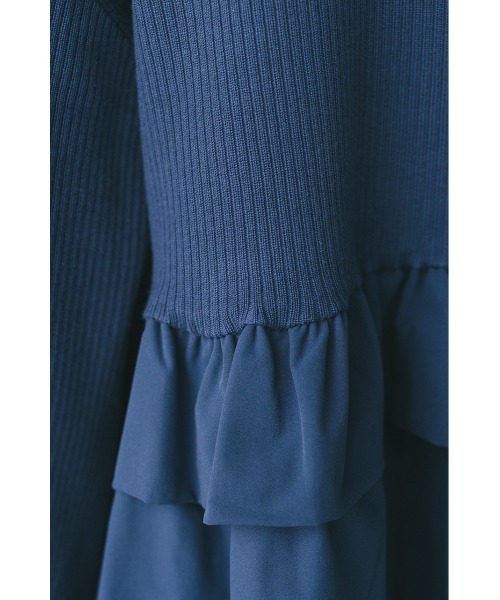 バックストリングコンビネーションワンピース（ワンピース