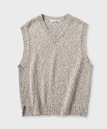 NONBLANK（ノンブランク）の「ニットベスト_WHITE HILL（ベスト）」