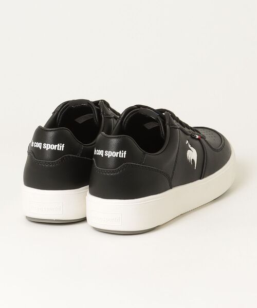 le coq sportif(ルコックスポルティフ)の「ルコックスポルティフ/LCS ニーム 消臭/軽量スニーカー LU6SSN09LZ(スニーカー・レディース・ブラック×ホワイト・25.0cm/24.5cm/24.0cm/23.5cm/23.0cm/22.5cm)」の7枚目の写真