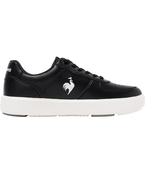 le coq sportif(ルコックスポルティフ)の「ルコックスポルティフ/LCS ニーム 消臭/軽量スニーカー LU6SSN09LZ(スニーカー・レディース・ブラック×ホワイト・25.0cm/24.5cm/24.0cm/23.5cm/23.0cm/22.5cm)」の2枚目の写真