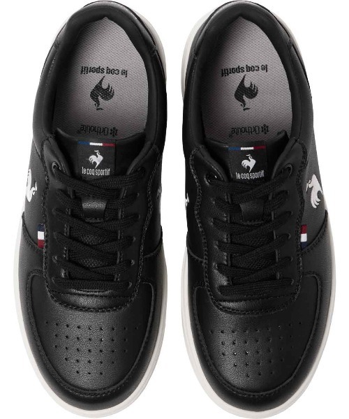 le coq sportif(ルコックスポルティフ)の「ルコックスポルティフ/LCS ニーム 消臭/軽量スニーカー LU6SSN09LZ(スニーカー・レディース・ブラック×ホワイト・25.0cm/24.5cm/24.0cm/23.5cm/23.0cm/22.5cm)」の5枚目の写真