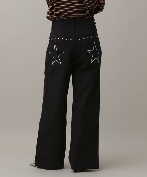 kaifai(カイファイ)の「【UNISEX】KAIFAI/スターカーペンターパンツ(その他パンツ・レディース・ブラック/カーキ・MEDIUM/LARGE)」の1枚目の写真