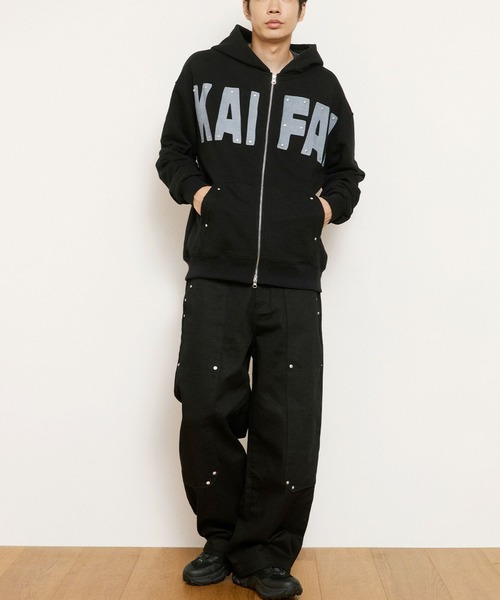 kaifai(カイファイ)の「【UNISEX】KAIFAI/スターカーペンターパンツ(その他パンツ・レディース・ブラック/カーキ・MEDIUM/LARGE)」の4枚目の写真