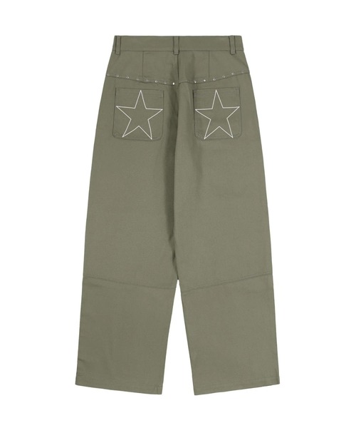 kaifai(カイファイ)の「【UNISEX】KAIFAI/スターカーペンターパンツ(その他パンツ・レディース・ブラック/カーキ・MEDIUM/LARGE)」の14枚目の写真