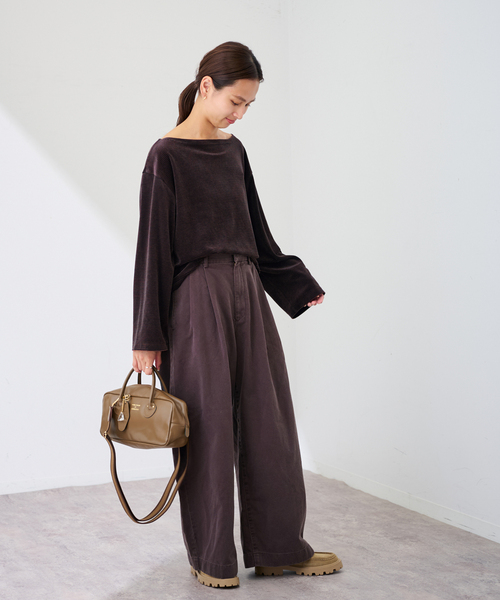 FRAMeWORK（フレームワーク）の「≪追加≫YOUNGOLSEN /ヤングアンドオルセン 別注 CHARM WIDE BOTTLE BAG 4（ショルダーバッグ・レディース・ブラウン・FREE）」の7枚目の写真