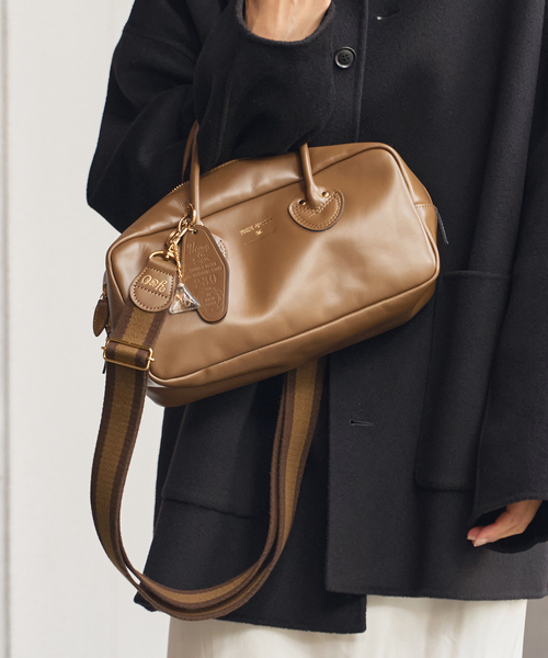 FRAMeWORK（フレームワーク）の「≪追加≫YOUNGOLSEN /ヤングアンドオルセン 別注 CHARM WIDE BOTTLE BAG 4（ショルダーバッグ・レディース・ブラウン・FREE）」の14枚目の写真