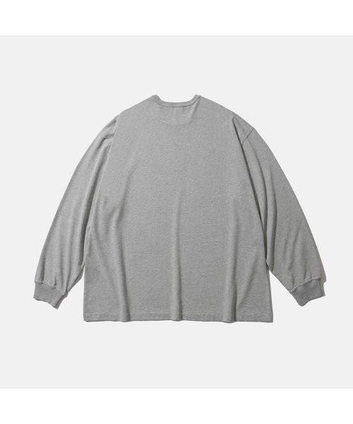 MOIF（モイフ）の「[AW25] 404 GNF(F) L/S TEE / HEATHER GRAY（Tシャツ/カットソー・メンズ・その他・2(M)/3(L)/1(S)）」の2枚目の写真