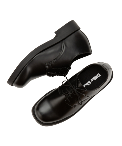 DIFFERSHOE（ディファーシュー）の「701 シャープ ダービーシューズ 7CM グロッシーブラック [ユ光]（ドレスシューズ・メンズ・ブラック・25cm/26cm/27cm/28cm）」の5枚目の写真