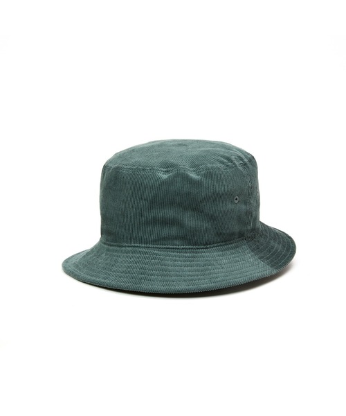 CALEE（キャリー）の「CAL NT LOGO CORDUROY BUCKET HAT（ハット・メンズ・グリーン/ブラウン/ブラック・LARGE/MEDIUM）」の5枚目の写真