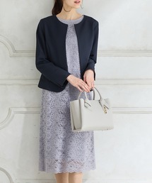 Honeys | ８分袖レースワンピース(ワンピース)