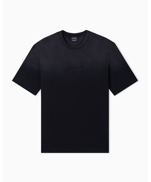 ARMANI EXCHANGE(アルマーニエクスチェンジ)の「【A|X アルマーニ エクスチェンジ】AXロゴ グラデーション 半袖クルーネックTシャツ/REGULAR+(Tシャツ/カットソー・メンズ・グレイッシュベージュ/ブラック・LARGE/MEDIUM/SMALL/X-LARGE/X-SMALL/XX-LARGE)」の5枚目の写真