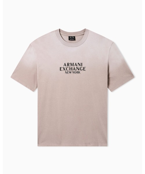 ARMANI EXCHANGE(アルマーニエクスチェンジ)の「【A|X アルマーニ エクスチェンジ】AXロゴ グラデーション 半袖クルーネックTシャツ/REGULAR+(Tシャツ/カットソー・メンズ・グレイッシュベージュ/ブラック・LARGE/MEDIUM/SMALL/X-LARGE/X-SMALL/XX-LARGE)」の10枚目の写真