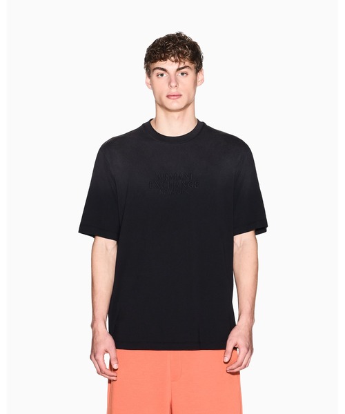 ARMANI EXCHANGE(アルマーニエクスチェンジ)の「【A|X アルマーニ エクスチェンジ】AXロゴ グラデーション 半袖クルーネックTシャツ/REGULAR+(Tシャツ/カットソー・メンズ・グレイッシュベージュ/ブラック・LARGE/MEDIUM/SMALL/X-LARGE/X-SMALL/XX-LARGE)」の11枚目の写真