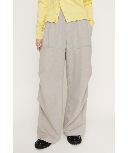 SLY(スライ)の「TUCK CARGO PANTS タック カーゴパンツ 冬服 春服(カーゴパンツ・レディース・ライトグレー/ライトブラック・2/1)」の1枚目の写真