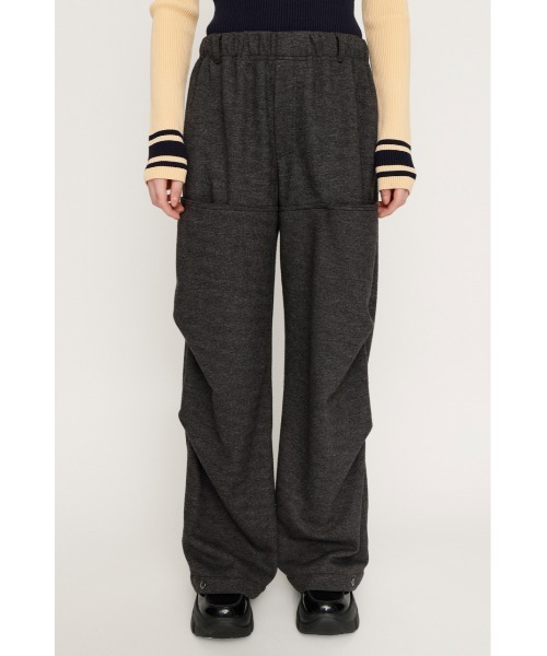 SLY(スライ)の「TUCK CARGO PANTS タック カーゴパンツ 冬服 春服(カーゴパンツ・レディース・ライトグレー/ライトブラック・2/1)」の6枚目の写真