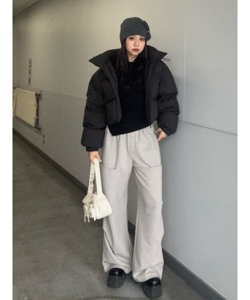 SLY(スライ)の「TUCK CARGO PANTS タック カーゴパンツ 冬服 春服(カーゴパンツ・レディース・ライトグレー/ライトブラック・2/1)」の20枚目の写真
