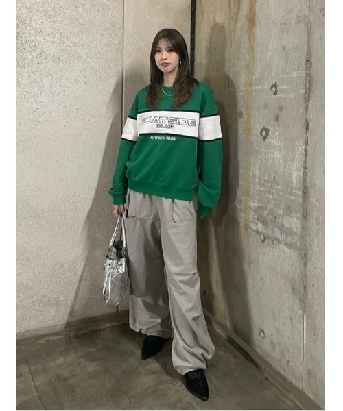 SLY(スライ)の「TUCK CARGO PANTS タック カーゴパンツ 冬服 春服(カーゴパンツ・レディース・ライトグレー/ライトブラック・2/1)」の19枚目の写真