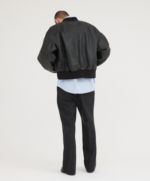 セール】ゴートレザー ボンバーブルゾン（ブルゾン）｜JOURNAL