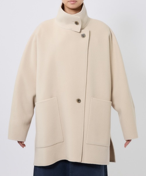 BABYLONE（バビロン）の「ウールドルマンコート（その他アウター・レディース・ブラック/ライトベージュ・フリー）」の19枚目の写真