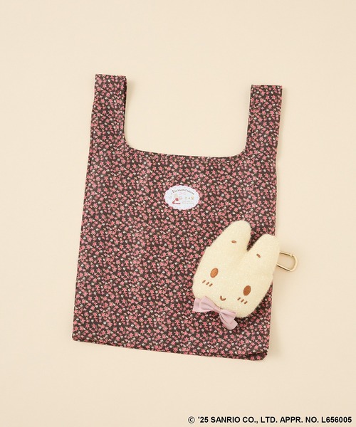 sanrio（サンリオ）の「ポーチ付エコバッグ（エコバッグ/サブバッグ・レディース・ブラウン/グレー/レッド・FREE）」の2枚目の写真
