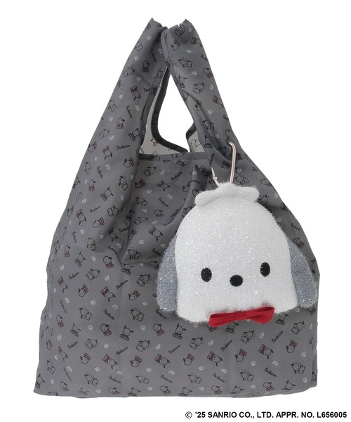 sanrio（サンリオ）の「ポーチ付エコバッグ（エコバッグ/サブバッグ・レディース・ブラウン/グレー/レッド・FREE）」の13枚目の写真